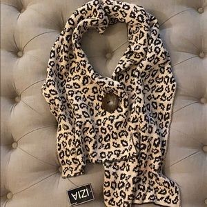 Leopard Print Shawl Scarf